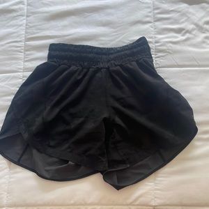 Black-Camo Lululemon shorts size 2